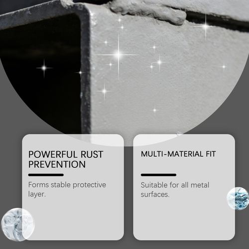 Water-Based Metallic Paint Rust Converter（2PCS）