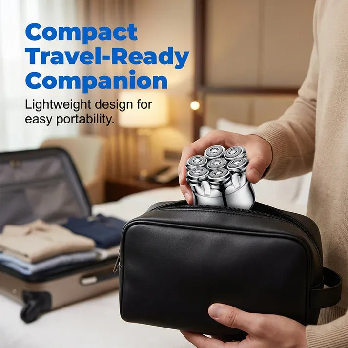 Waterproof Wet & Dry Rotary Shaver