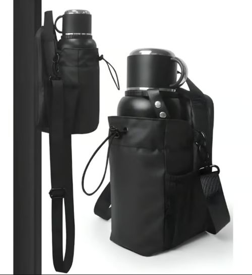 Magnetic outdoor sports storage water cup mobile phone card bag fitness portable crossbody bag