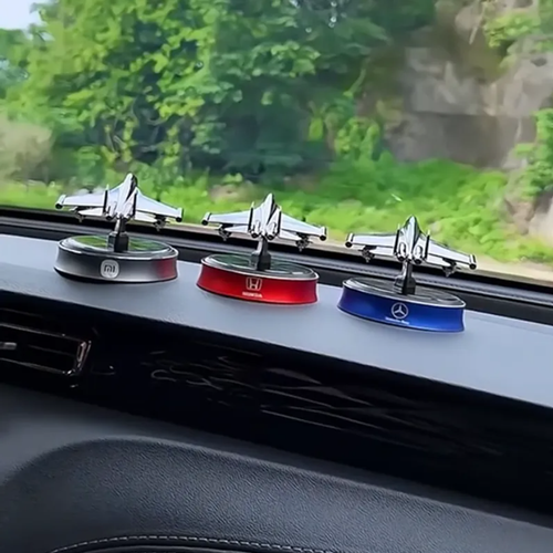 ✈️Mini Jet Solar Diffuser – Aromatherapy Car Decor🚗
