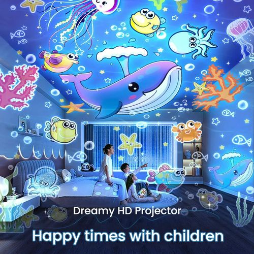 Dinosaur Egg Night LightProjector with Bluetooth SpeakerFor Kids