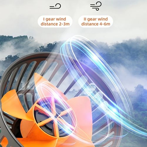 5V car fan, three-head USB interface electronic fan, 3-speed adjustable USB gadget, suitable for car cooling fan, car computer accessories - USB fan compatible with laptops