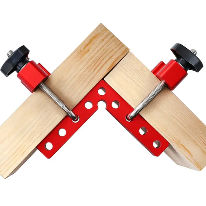 Durable Precision Positioning Clamping Squares Set – Aircraft-Grade Aluminum, Perfect 90° Angles in Seconds（6-piece set）