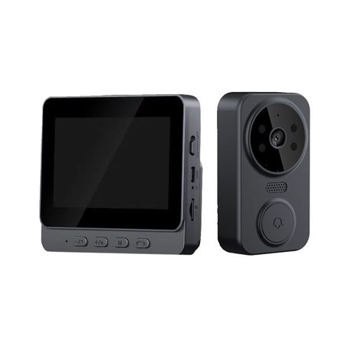 Wireless Video Doorbell with Monitor