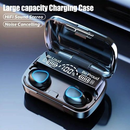 Wireless TWS Earbuds LED Battery Indicator In-Ear Sport Design IPX5 Waterproof Low Latency Gaming JL Chipset Active Noise