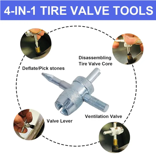 🚗 Quick Change Tire Valve Tool Kit（23-piece set）