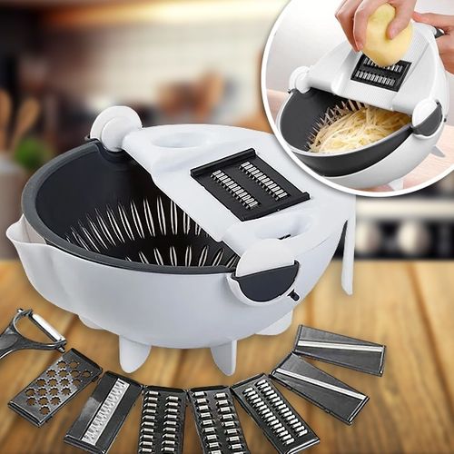 9 in 1 Vegetable Chopper with Drainer | SORTEX