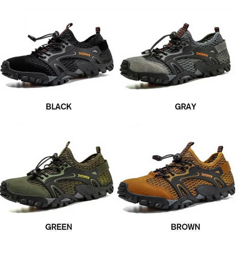 Breathable Mesh Outdoor Walking Shoes