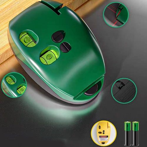 Mini Right Angle Infrared Level High Precision Strong Light Fine Line Mini Straight Line 90 Degree Electronic Laser Ruler