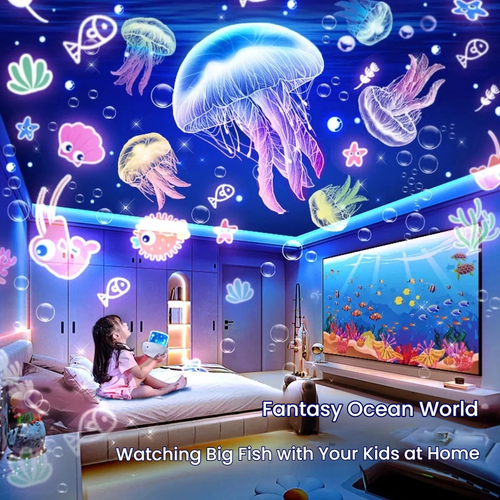 Dinosaur Egg Night LightProjector with Bluetooth SpeakerFor Kids