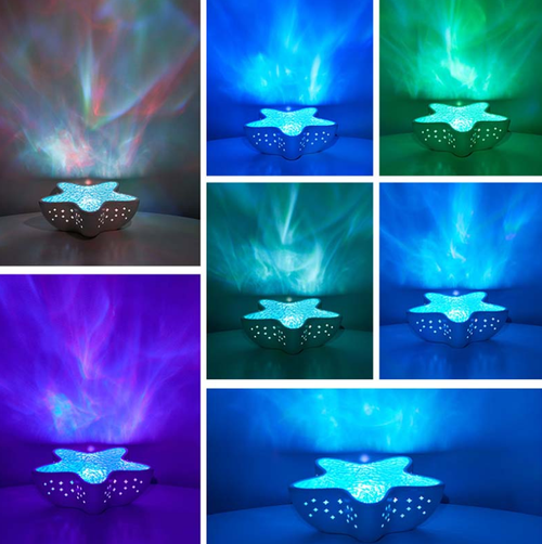 🌊Starfish Ocean Wave Projector Light