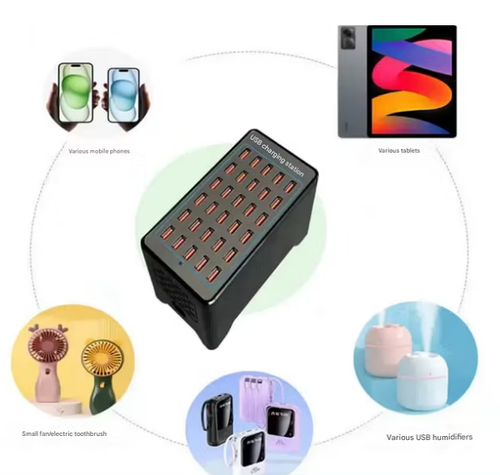 30-Port USB Charger