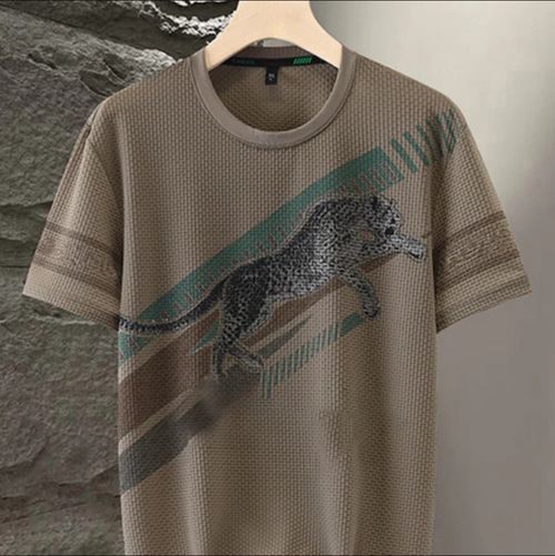 ⏳ Limited time💥Men's Printed Round Neck Short Sleeve T-shirt