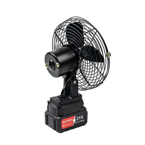 Outdoor Camping Bladeless Electric Fan Tent Rotate USB Rechargeable Lithium Battery Portable Cooling