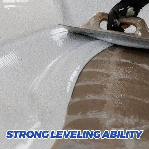 🔥High Gloss Marble Effect Epoxy Flooring✈️