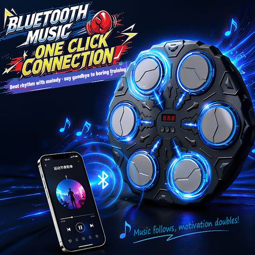 Wall Mounted Boxing Target Maquina De Boxeo Kids Interactive Punching Smart Electronic Music Boxing Machine with Boxing Gloves