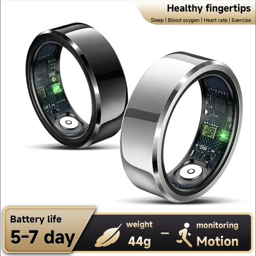 💍Smart Heart Rate Blood Oxygen Sleep Monitoring Ring IP68 Waterproof Health