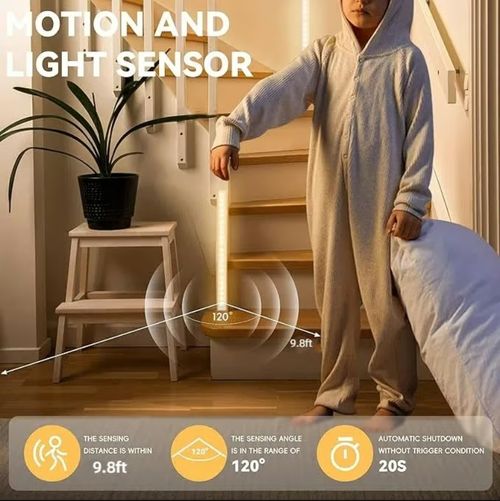 Punch-free Smart Sensor Magnetic Rechargeable LED Eye Protection Lights