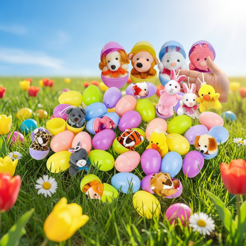 Easter Egg Plush Animal Toys