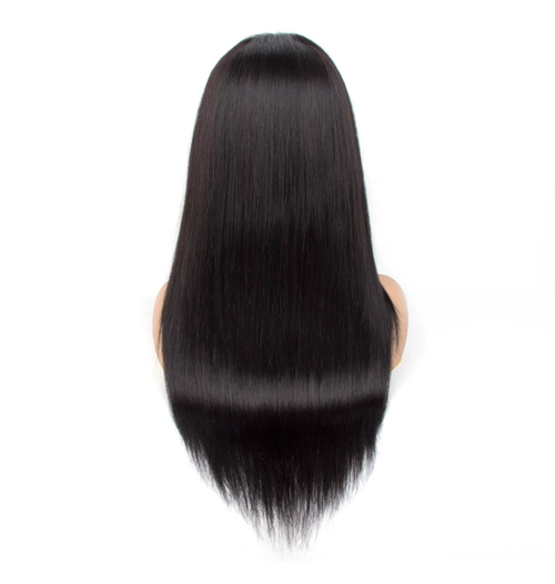 women's full head lace wig human hair wig