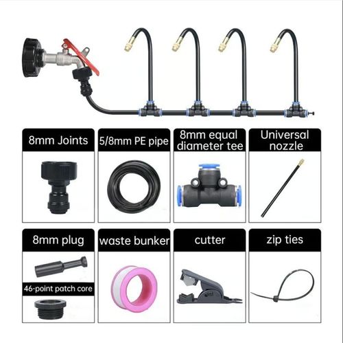 360° Curved Garden Automatic Irrigation System
