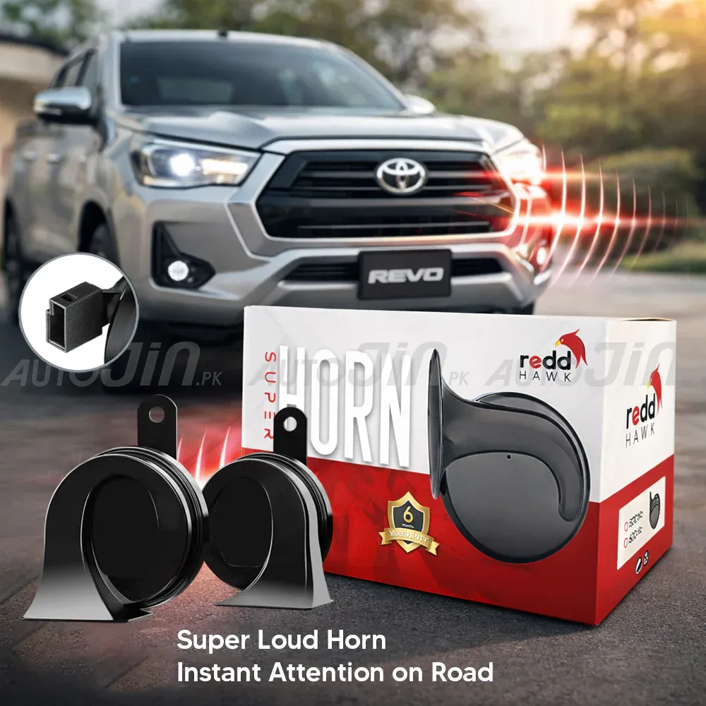 Reddhawk Premium Super Horn - Loud Horn - 500HZ - 12v