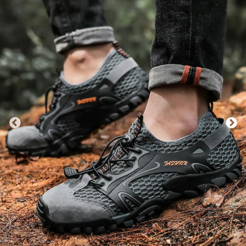 Breathable Mesh Outdoor Walking Shoes