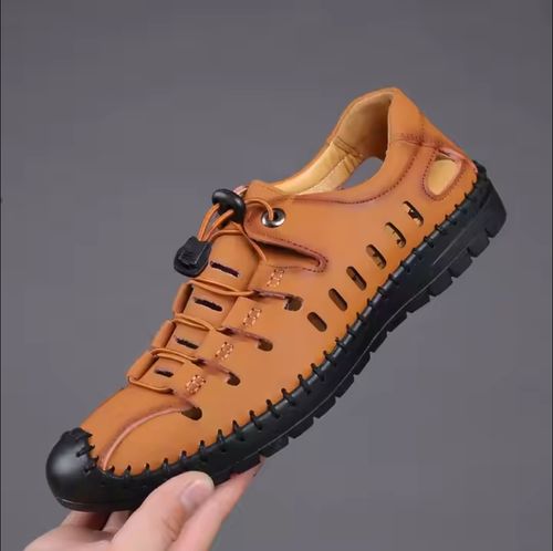 Men's sandals beach outdoor cool hole shoes