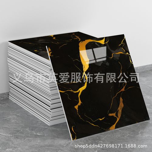 Premium Floor Tile Sticker – 2.5mm thick（20pcs), wear‑resistant. Anti‑slip texture, easy to clean. Covers old tiles or concrete. 👣💪