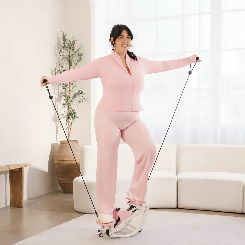 Multifunctional Hydraulic-Air Left-Right Swing Home Fitness Machine