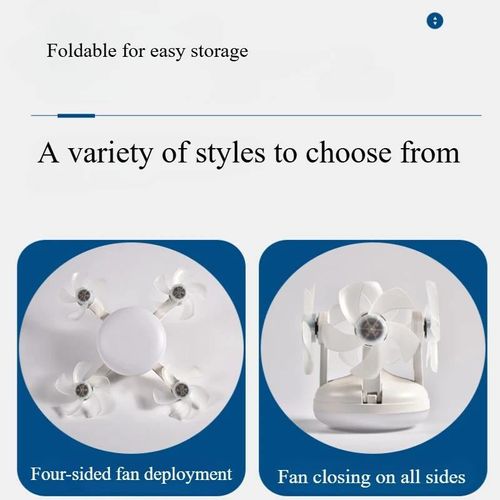 4-head drone fan light