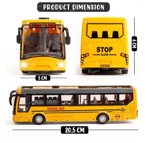 Rechargeable Remote Control Tourist Bus – Wireless RC Toy Car for Kids