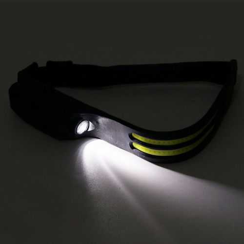 689-3Faixa de luz montada na cabeça, carregamento USB