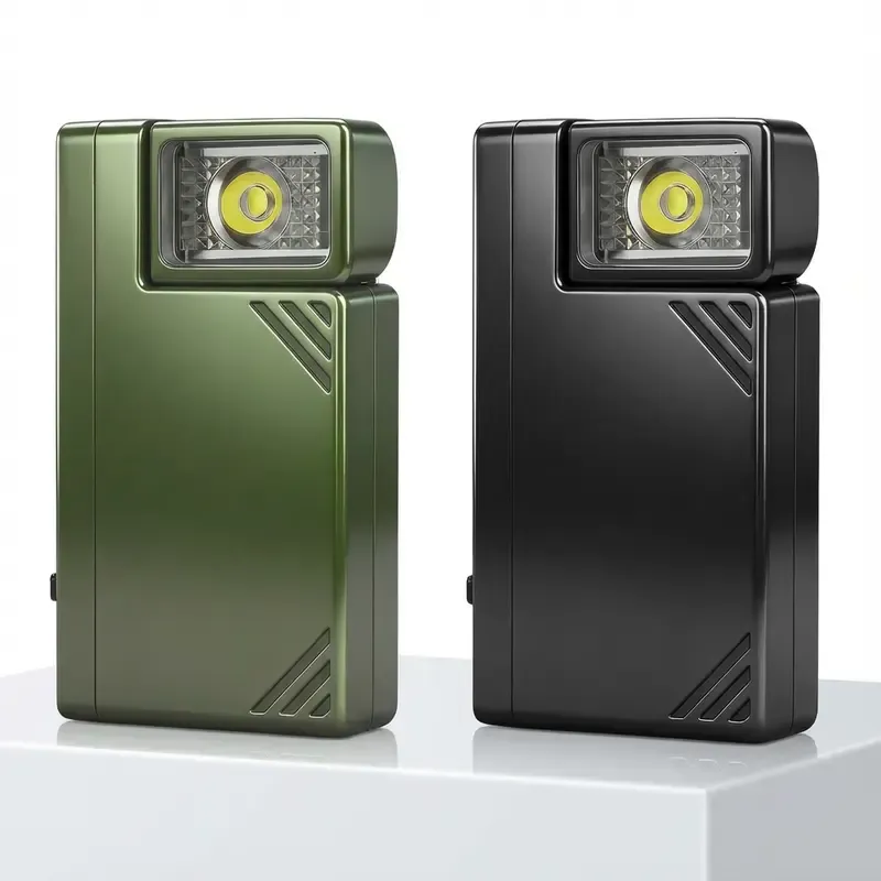 Rechargeable Mini EDC Flashlight – 400 Lumens, Magnetic & Waterproof