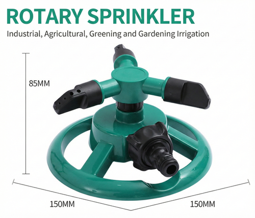 360° Rotating Automatic Sprinkler for Agricultural Garden, Lawn & Landscape Watering