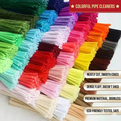 Unleash Creativity! - Assorted Color Magic Twist Sticks Pipe Cleaners for Kids & Adults