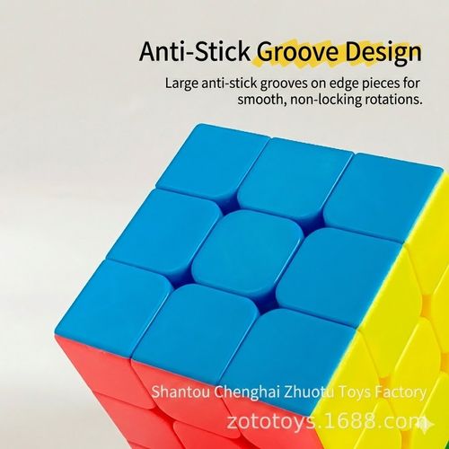 Professional Speed Cube | Fast & Smooth Anti-Stick Puzzle Cube for Kids & Adults