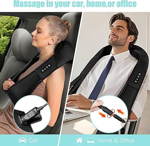 Full Intelligent Electric Kneading Massage Neck and Shoulder Massager