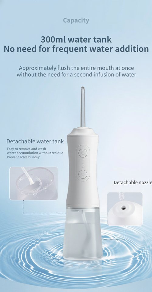 AquaBurst Travel Flosser Slim