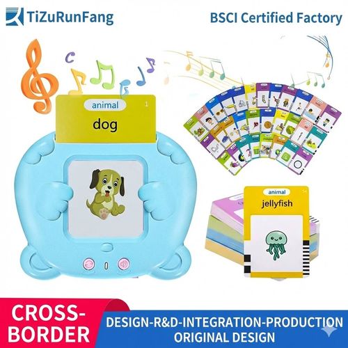 Kids Talking Flash Card Learning Device - Early Education English Learning Toy with 224 Sight Words