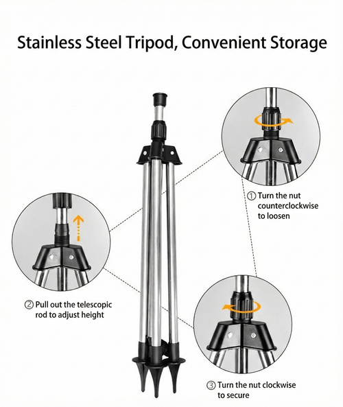 360° Auto-Rotating Irrigation Sprinkler