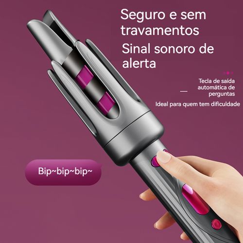 Completamente automático barra de cabelo grande onda de íons negativos preguiçoso estilo de cabelo rolado artifício LCD tela de cuidado do cabelo