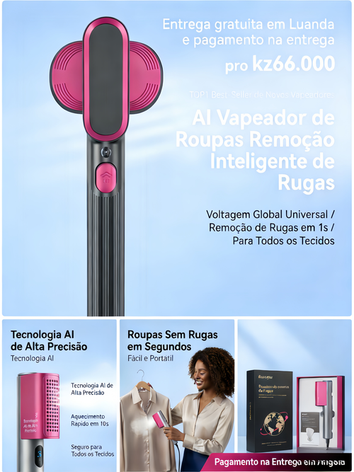 Máquina de engomar Máquina de engomar doméstica Pequena escova portátil a vapor Ferro de eng