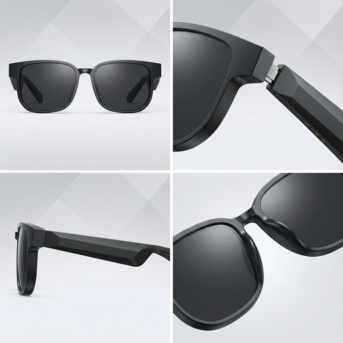 Óculos inteligentes com função de ligar e desligar automaticamente, óculos escuros para motoristas,