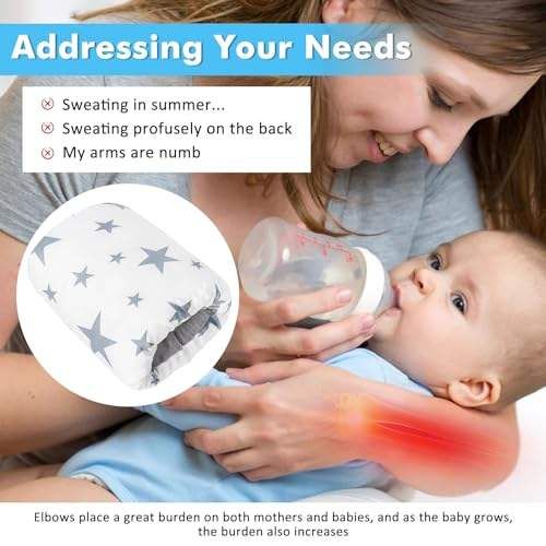 Baby arm-cradle nursing pillow (nursing pillows offer greater support)