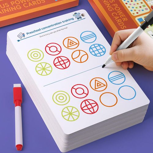 Reusable Practice Workbook for Children: Activity Book with Red Letter Tracing Board (Suitable for Ages 5–14)