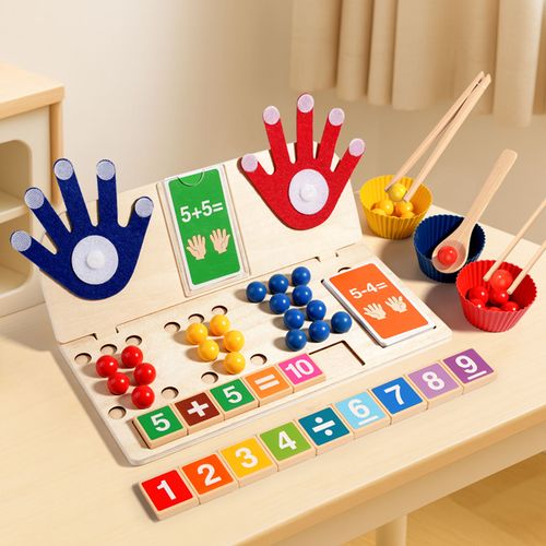 Montessori Finger Math (Educational Toy for Early Childhood Development)