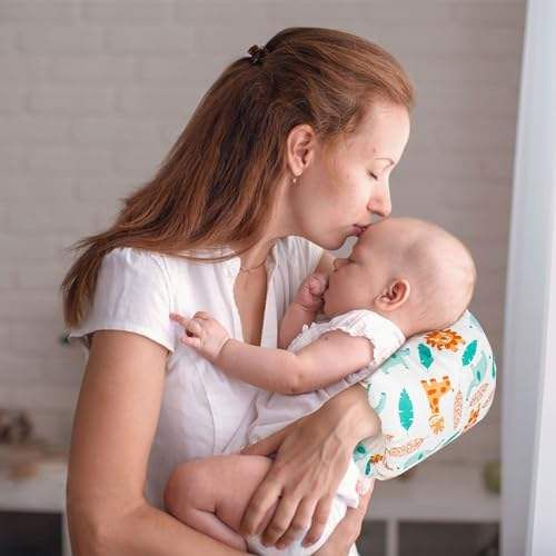 Baby arm-cradle nursing pillow (nursing pillows offer greater support)