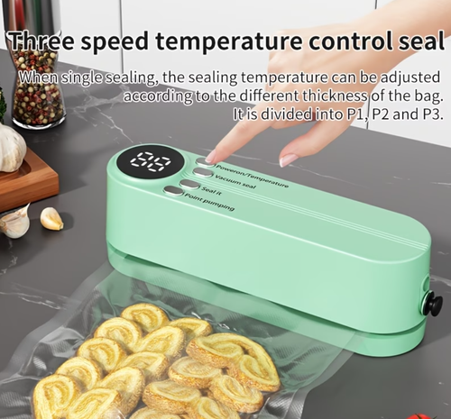 Mini Wireless Vacuum Sealer (with accessories)