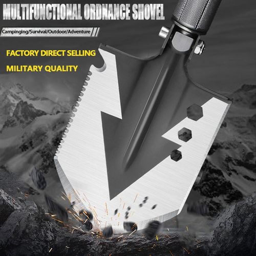 Multi-functional outdoor entrenching shovel tool set